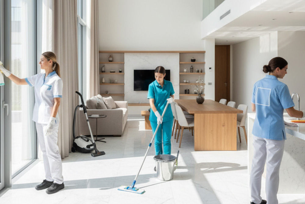 Venüs Temizlik, evinizde hijyen ve ferahlığı en üst seviyeye taşır. Günlük, haftalık veya periyodik temizlik seçenekleriyle evinizi baştan sona yeniliyoruz. Profesyonel ekibimiz, mutfak, banyo, oturma odası ve yatak odası gibi tüm alanlarda detaylı temizlik sağlar. Toz alma, yüzey silme, cam temizliği, halı süpürme ve zemin parlatma işlemlerini titizlikle gerçekleştiririz. Kullandığımız temizlik ürünleri çevre dostu ve alerjen içermeyen formüllere sahiptir. Venüs Temizlik ile evinizde sadece temizlik değil, huzur da hissedeceksiniz.